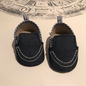 Baby Boy Denim Soft Shoes